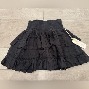 Molly & Zoey, Mini Skirt, Size Small, Guaze Ruffle Skirt, Brand New with Tag